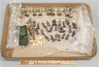 Miniature Toy Soldiers & Figure Lot Collection