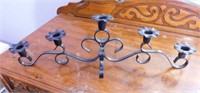 Wrought iron wall scones & candle holders: Wall