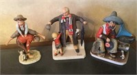 3 Norman Rockwell Figurines