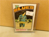 1975 OPC Derek Sanderson #20 Hockey Card
