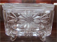 Lead Crystal Trinket Box