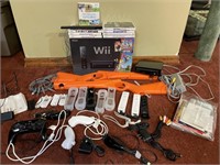 Wii game system with games & accessories
