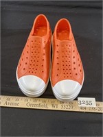 Crane Orange Shoes Sz 7/8