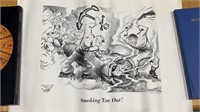 1943 War Poster by Philco 18 x 12 “Smoking Em