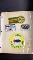 Peabody Coal Mine Stickers & misc.