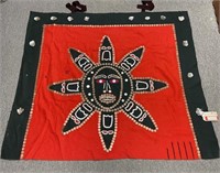 NW Coast Native American Wool Tapestry