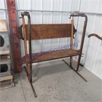 Decorative Stanchion bench