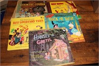 Old Walt Disney children’s stories on records