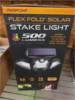 FLEX FOLD SOLAR STAKE LIGHT