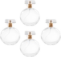 4-Pack 30ml Clear Perfume Atomizers