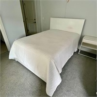 Home Meridian International White Full Bed #2