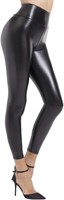 SIZE : XL - BOOTY GAL Faux Leather Leggings for