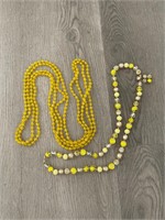 Vintage Costume Necklaces Beaded