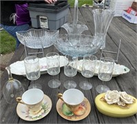 Dishes, Celery Dishes, Cups & Saucers