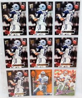 9 Troy Aikman Cowboys QB Cards