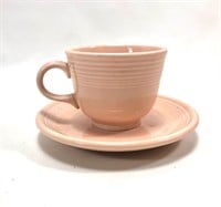 Vintage Fiesta Ware: Tea Cup & Saucer