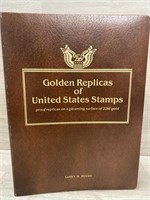 Stamp Collection (9) Pages. Golden Replicas &