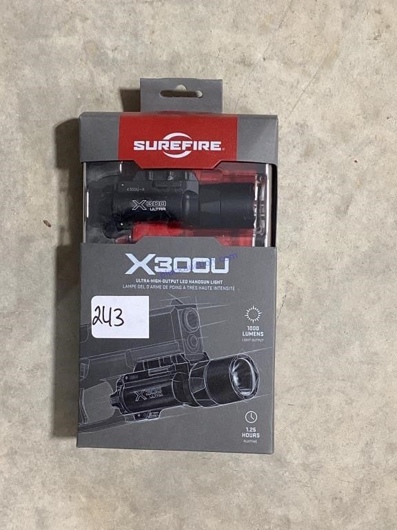 Sure fire
X300U 
LED handgun light