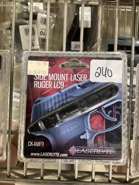 Side Mount laser 
Ruger lc9