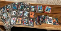 Lot of Amazing Spider-man & Superman Trading Cards