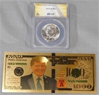 1970-D Kennedy Half Dollar ANACS Graded MS65 and