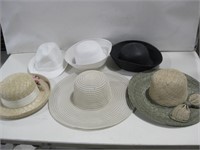 Six Assorted Hats