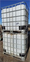 2--250 Gallon Poly Totes