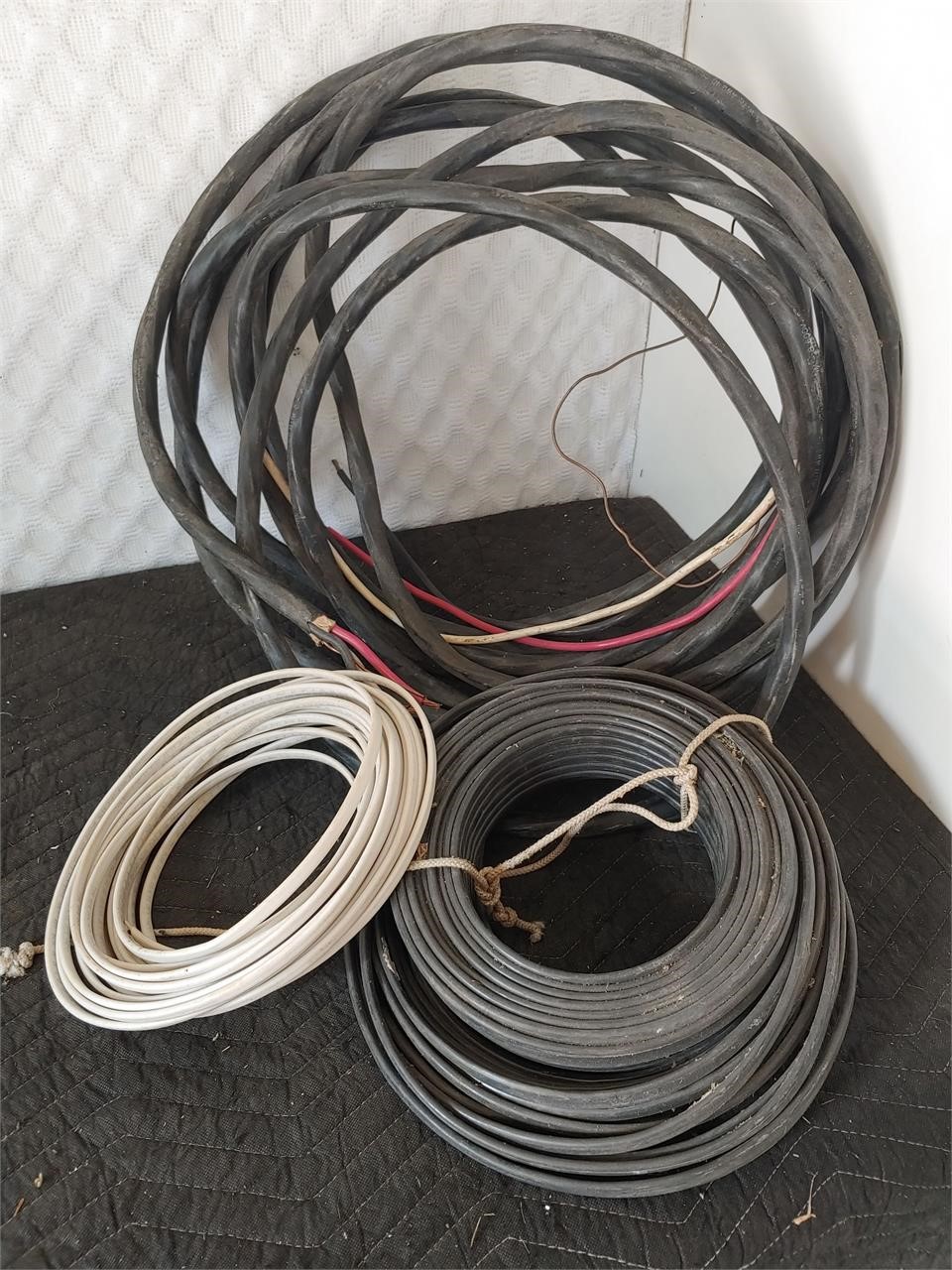 Electrical - 3 spools of wire