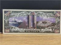 Anti-Bin laden banknote
