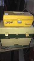 2 Tool/Tackle boxes with contents
