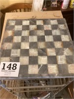 Marble style chessboard