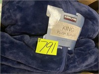 Kirkland king plush blanket