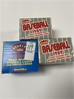 LOT OF 3 BASEBALL SETS AS PICTURED