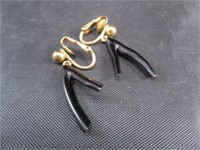 14k Lever Backed Earrings