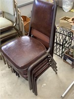 4 non matching table chairs