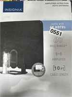 INSIGNIA HDTV ANTENNA RETAIL $40