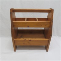 Carpenter Tool Carrier - Wood - handmade