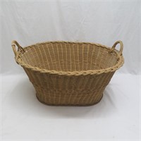Laundry Clothes Wicker Basket - 25" x 12" - woven
