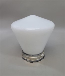 MCM Milk Glass Ceiling Light Globe