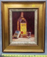 "Whiskey" Painting by  Kathy Tate 16x19