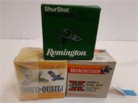 Winchester & Remington 20 ga shells