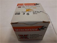 Winchester SuperX .410 11/16 oz 6 shot shells 25c