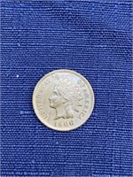 1906 Indian Head Penny coin