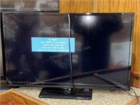 Insignia TV 33” tested turns on.  No remote