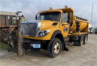 2012 International Workstar 7600 Plow Dump Truck