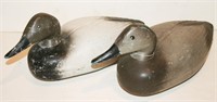 Pair Of Plastic Duck Decoys - Lititz Animal