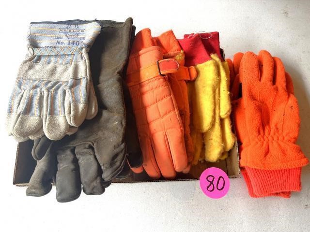 Mostly Left Handed Gloves (Some Pairs)
