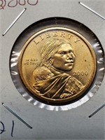 BU 2000 Sacagawea Dollar