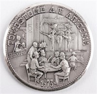Coin Tombstone AZ .999 Fine Silver Coin