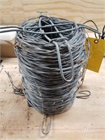 Partially Used Roll Of Smooth Fencing Wire